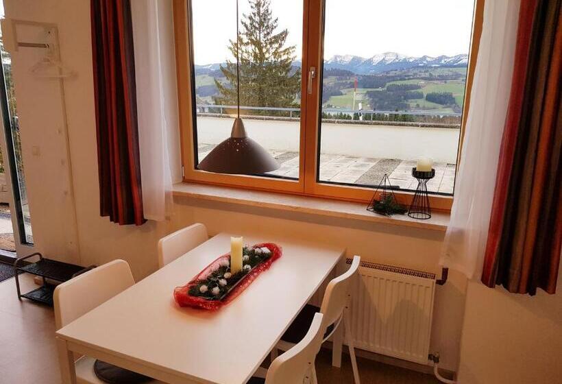 Студио Стандарт с Террасой, Schönblick Hotel Garni Ferienwohnungen