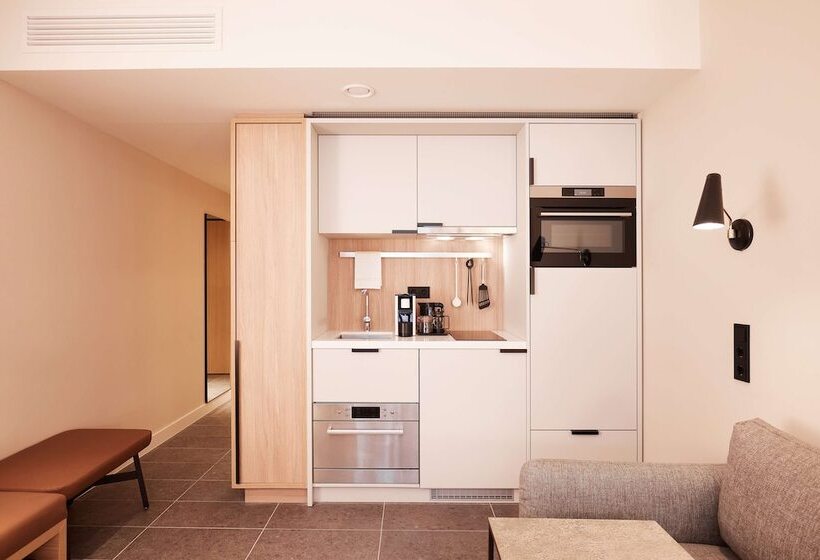 Апартаменты 1 Спальня, Adina Apartment Hotel Dusseldorf