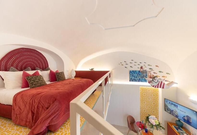 Люкс Deluxe Вид на Море, Suite Belvedere Capri Exclusive Rooms