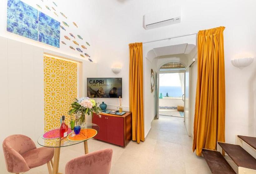 Люкс Deluxe Вид на Море, Suite Belvedere Capri Exclusive Rooms