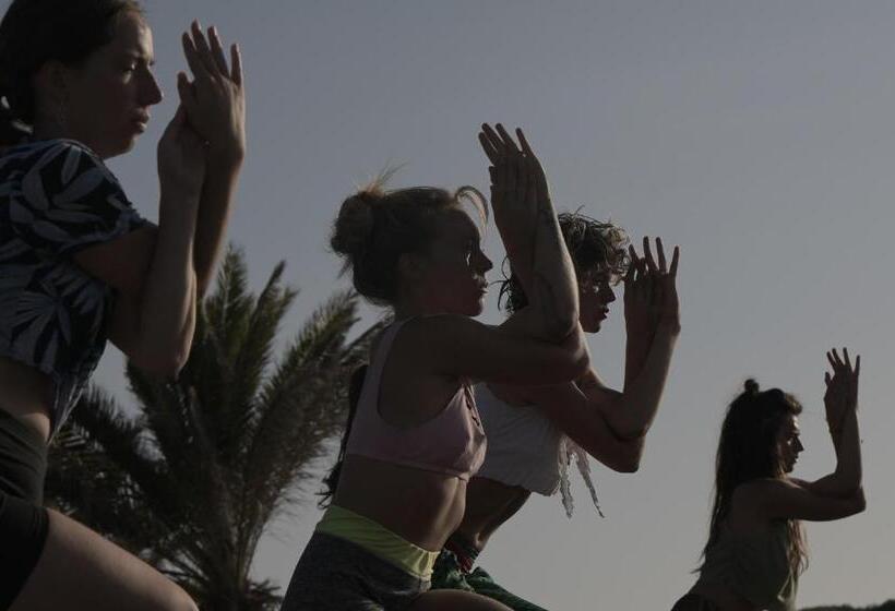 غرفة قياسية مطلّة علي الحديقة, Hostel Los Amigos Yoga & Wellness