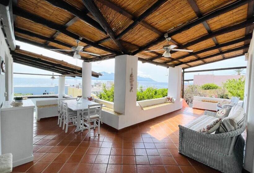 آپارتمان 1 خوابه با چشم‌انداز دریا, Villa Pomelia, Villa Nel Corso Di Santa Marina Salina A 50 Mt Dal Mare