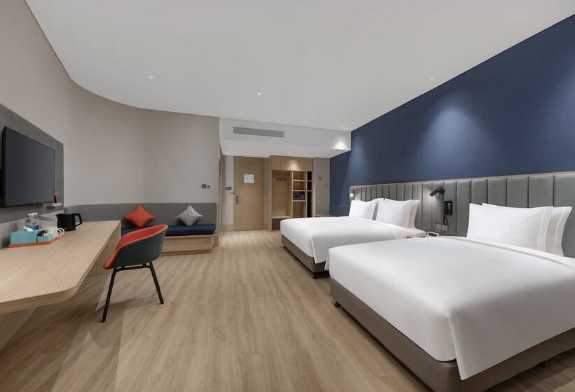 스탠다드 룸 더블 침대, Holiday Inn Express Changchun Ecological Square By Ihg