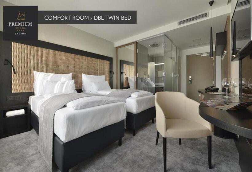 Номер Комфорт, Premium Wellness & Wine Hotel Znojmo