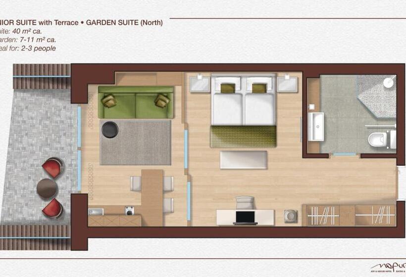 سوییت, Art & Design Hotel Napura