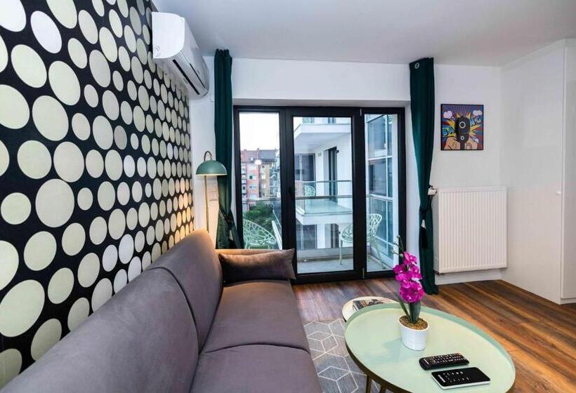 Apartamento Deluxe 1 Dormitório, Eco Smart Apartments Premium City