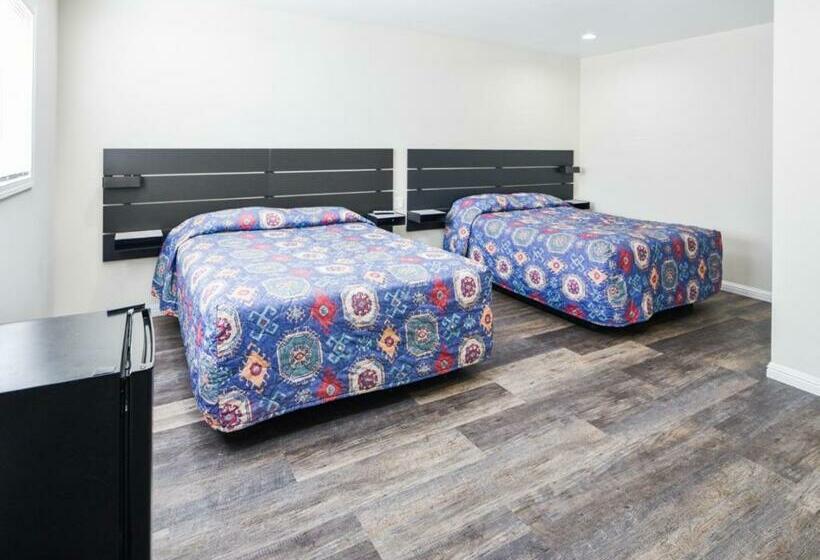 4인용 스탠다드 룸, Holly Park Motel Near Lax