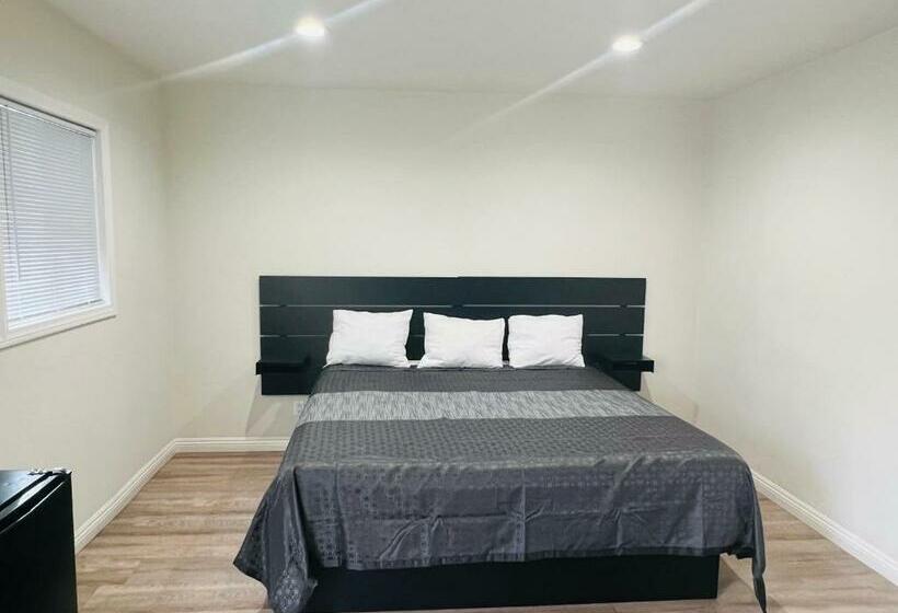 스탠다드 룸 킹사이즈 침대, Holly Park Motel Near Lax