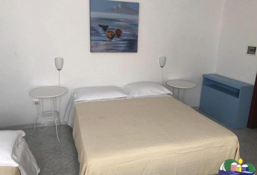 Трехместный Номер Стандарт Вид на Сад, Blu Mare