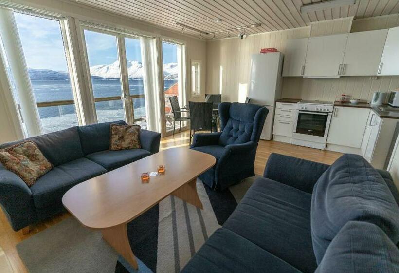 带2个卧室的公寓, Malangen Resort