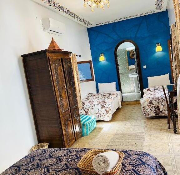 חדר סטנדרט לארבעה, Riad Dar Ouezzani