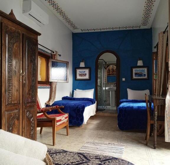 חדר סטנדרט לארבעה, Riad Dar Ouezzani
