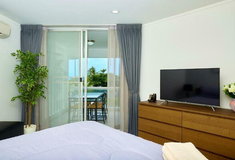 Apartamento 1 Dormitório Vista Mar, Luxurious Apartment On Jomtien Beach Road