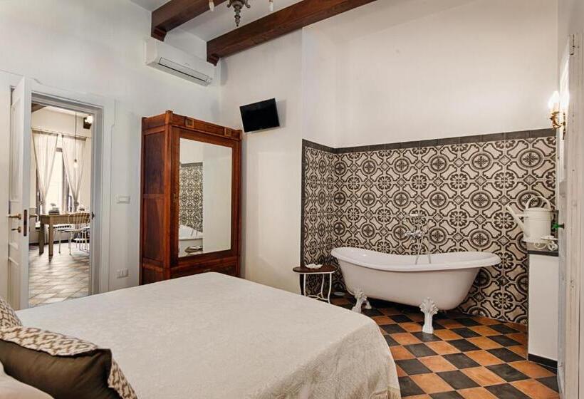 شقة ديلوكس غرفة واحدة, Sacratum B&b Suite Spa