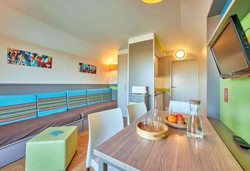 Апартаменты 1 Спальня с Видом, Pierre & Vacances Residence Le Chant Des Oiseaux