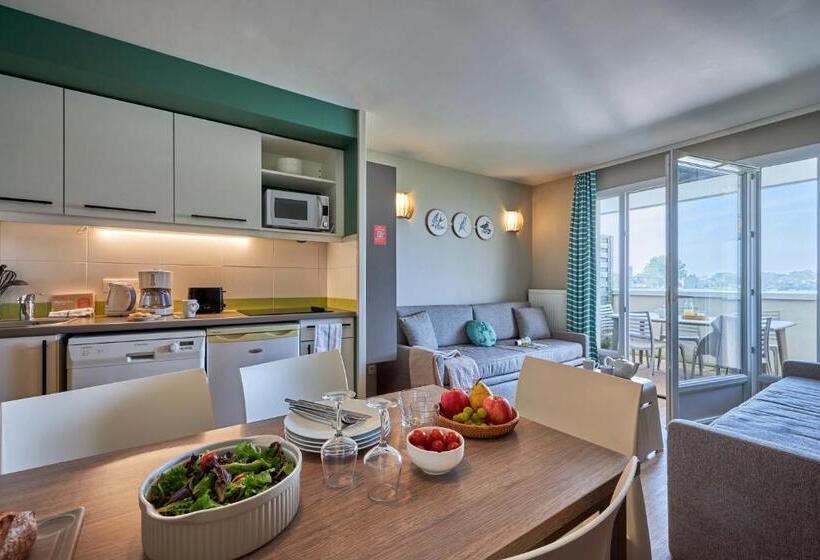 Апартаменты 1 Спальня с Видом, Pierre & Vacances Residence Le Chant Des Oiseaux