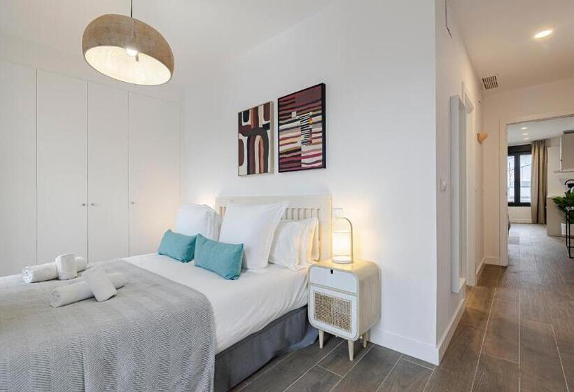 آپارتمان 1 خوابه با تراس, Feelathome Castilla Apartments