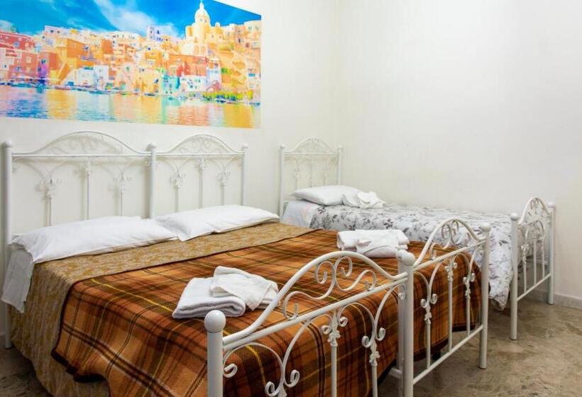 اتاق استاندارد سه نفره, Stazione Centrale B&b