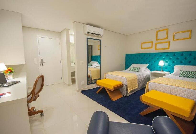 스탠다드 룸 풀장 전망, Doral Guaruja