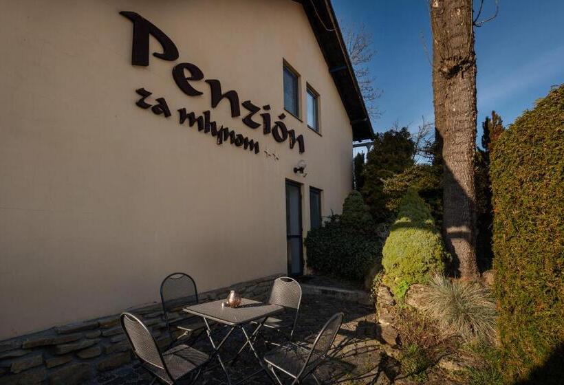 آپارتمان 1 خوابه با تراس, Penzion Za Mlynom