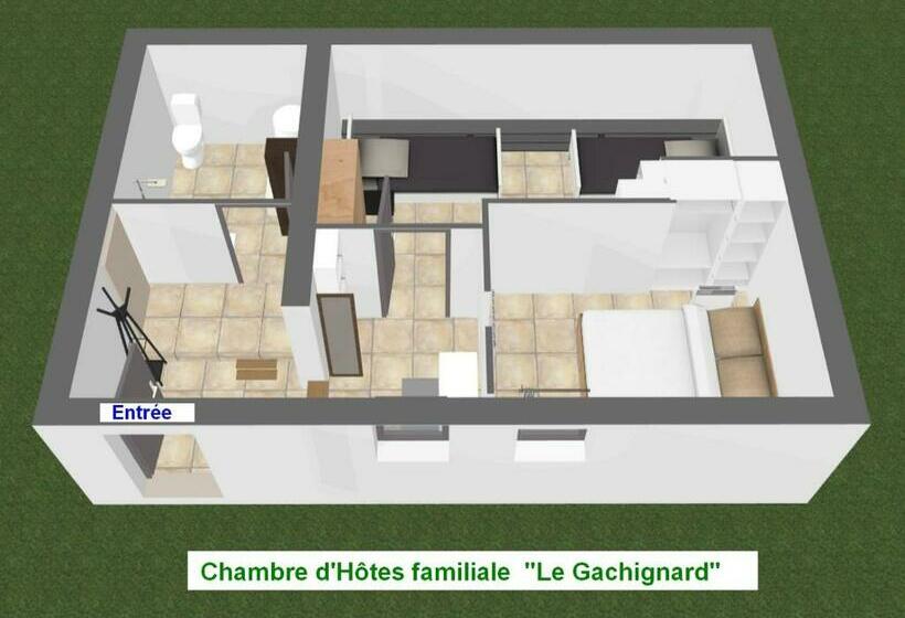 Семейный Номер, Chambre D Hôtes Le Gachignard
