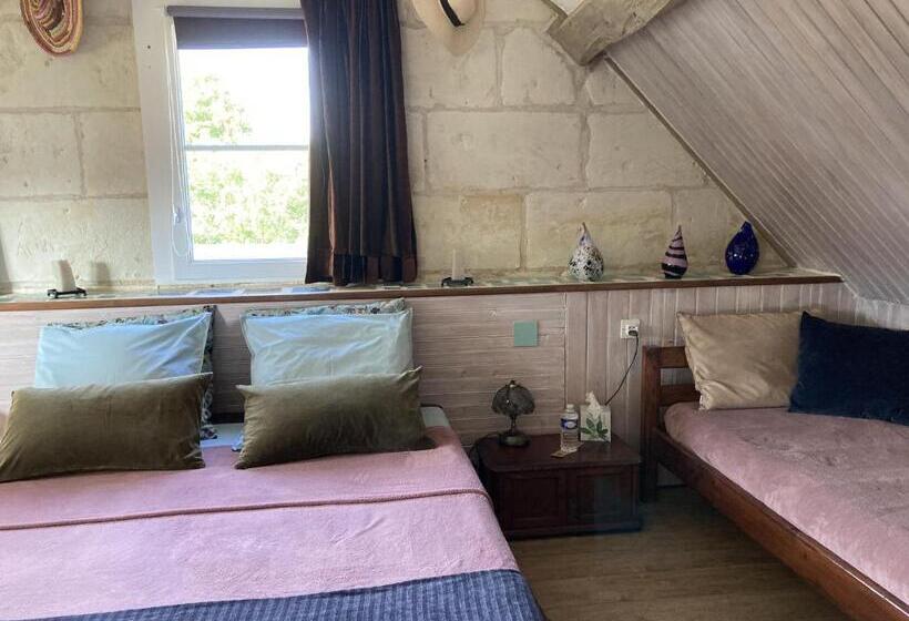 Трехместный Номер Стандарт Вид на Сад, Chambre D Hôtes Chez Gustave & Compagnie