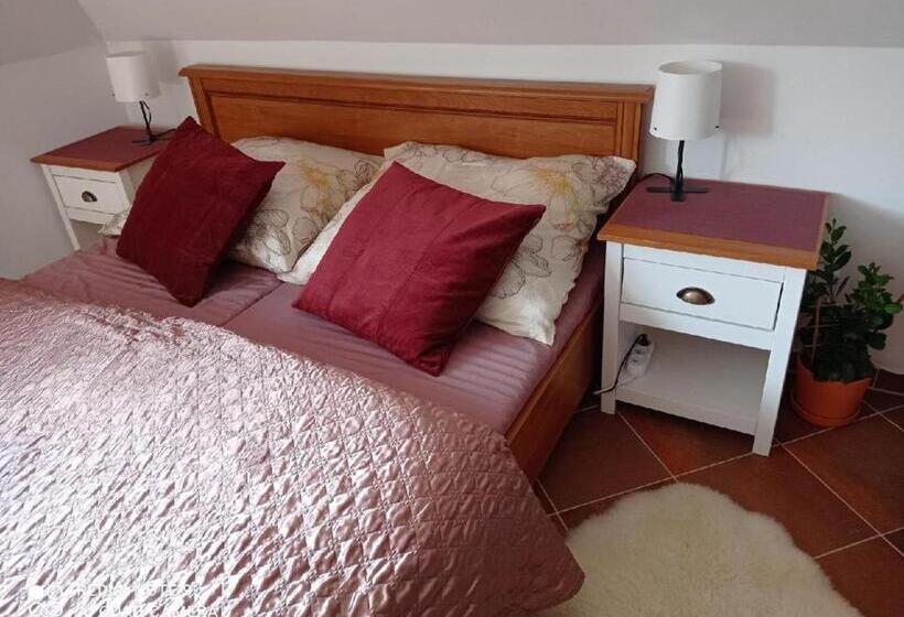 带1个卧室带花园景观的公寓, Apartmány U Orlického Jezera   Kamenice