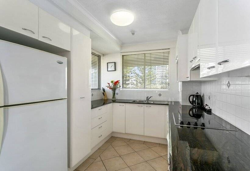 침실 2개 아파트, Surfers Beachside Holiday Apartments