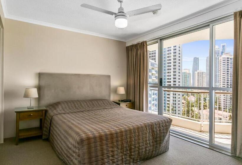 침실 2개 아파트, Surfers Beachside Holiday Apartments