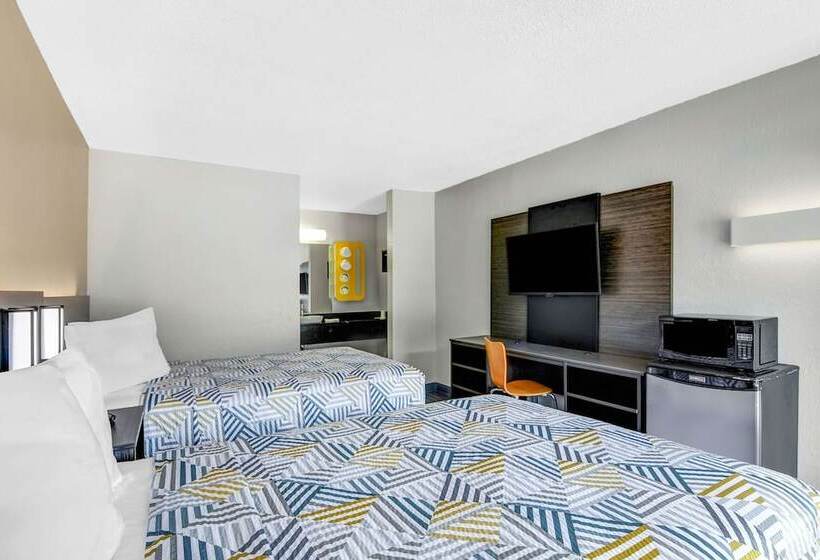 스탠다드 룸 더블 침대 2개, Motel 6 Dalton, Ga