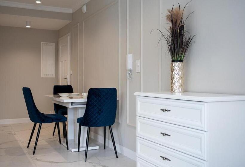 آپارتمان 1 خوابه با چشم‌انداز باغ, Apartamenty Prestige Mielno Uniescie