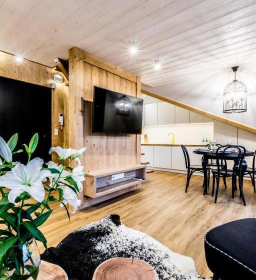Апартаменты 1 Спальня, Białka Residence Ski   100m Do Termy Bania Odkryj Białke