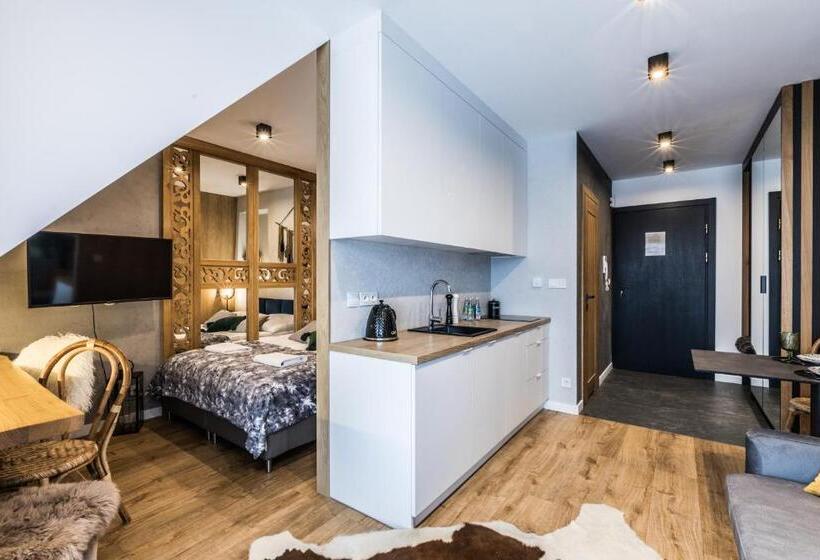 Студия Стандарт, Białka Residence Ski   100m Do Termy Bania Odkryj Białke