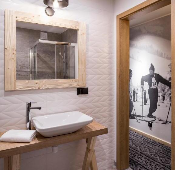 اتاق استاندارد با بالکن, Villa Górska Ski & Bike