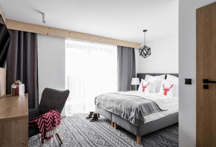 اتاق استاندارد با بالکن, Villa Górska Ski & Bike