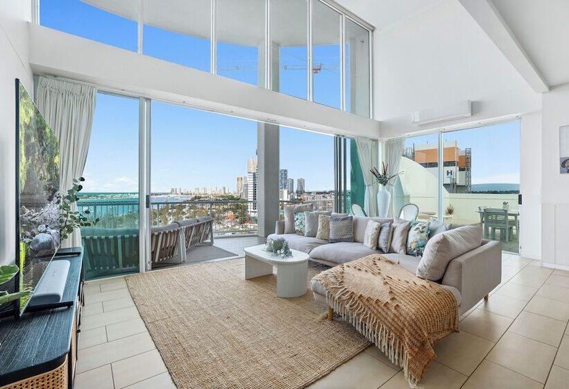 Апартаменты Пентхаус 1 Спальня, Crystal Bay On The Broadwater
