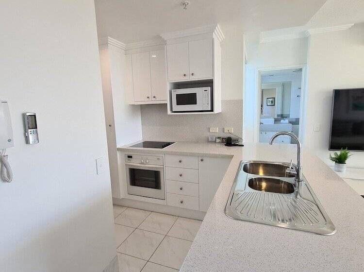 1ベッドルームのデラックスアパートメント, Crystal Bay On The Broadwater