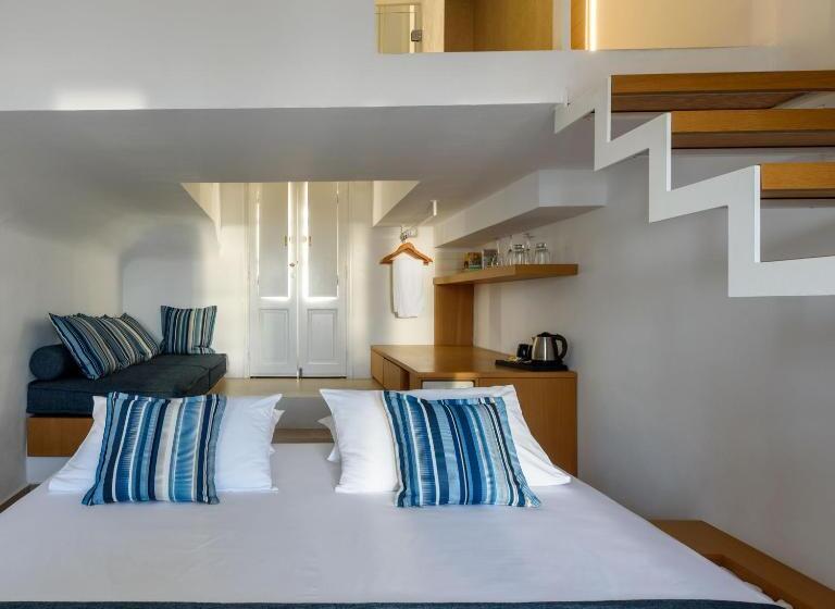 带按摩浴盆的套房, Muses Cycladic Suites