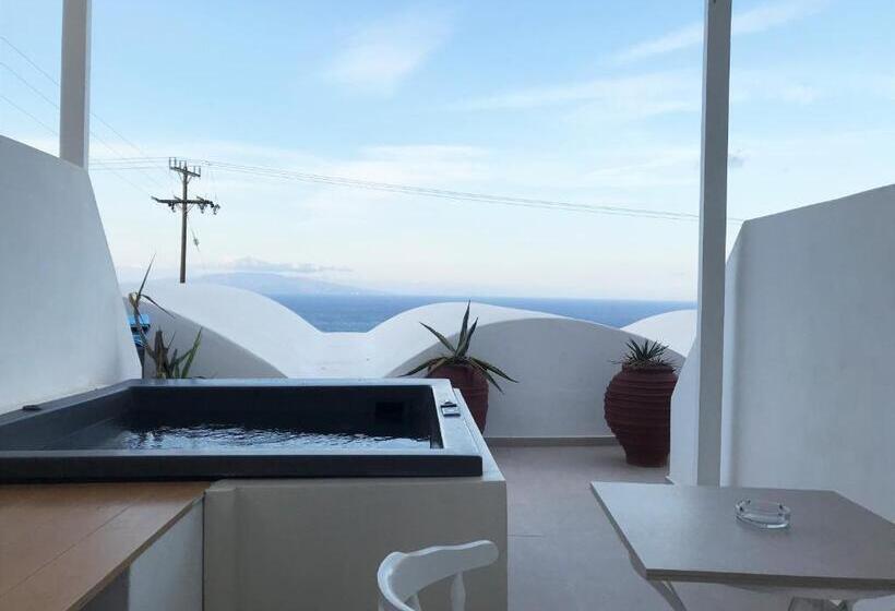 带按摩浴盆的套房, Muses Cycladic Suites