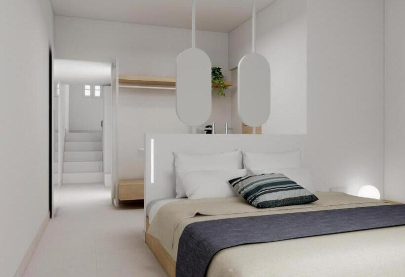 带2个卧室的套房, Muses Cycladic Suites