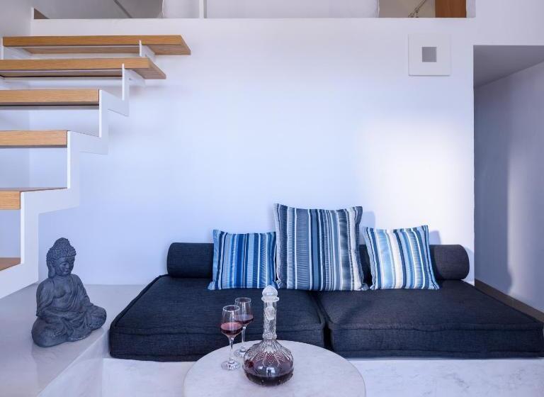 带2个卧室的套房, Muses Cycladic Suites