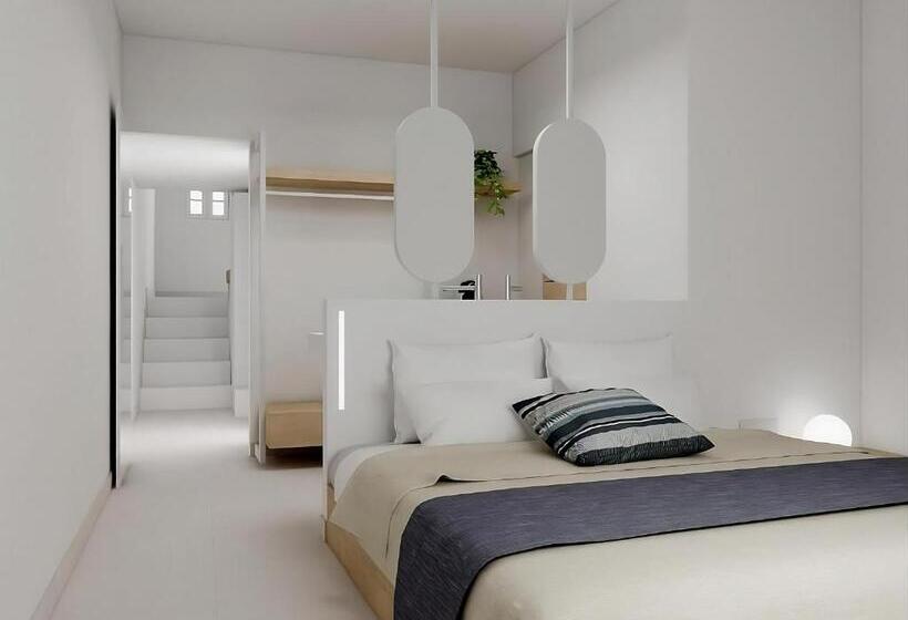 带2个卧室的套房, Muses Cycladic Suites