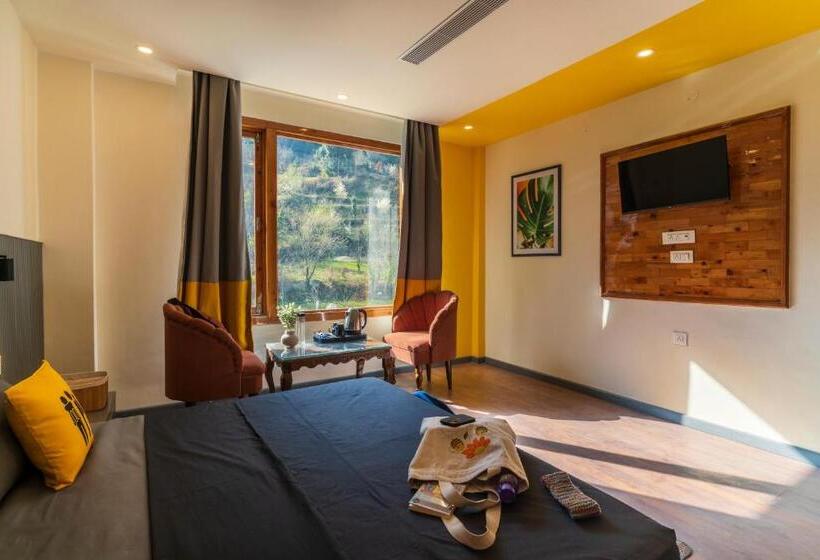 Номер Премиум, The Hosteller Kasol, Parvati Valley