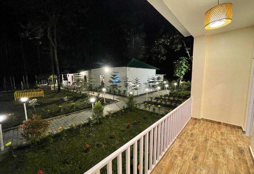 디럭스 룸 가든 전망, Jaldapara Forest Tourist Lodge Jftl