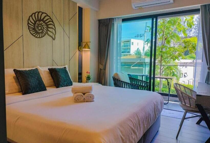 침실 1개 디럭스 아파트, Carapace Residents Huahin Khaotao