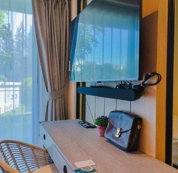 침실 1개 디럭스 아파트, Carapace Residents Huahin Khaotao