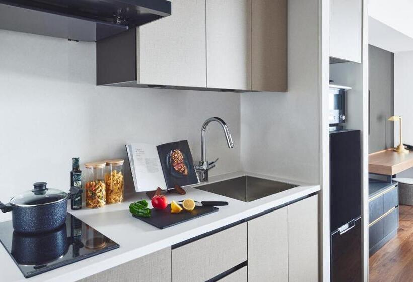 Апартаменты Executive 1 Спальня, Citadines Harbour Front Yokohama