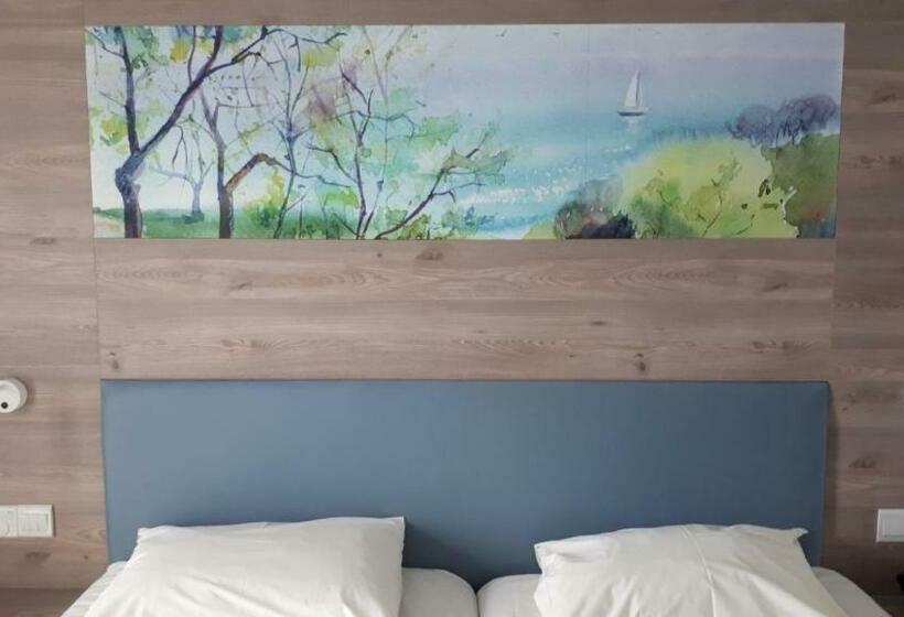Quarto Estandar Vista Mar com Sacada, Karousos Beach Rooms