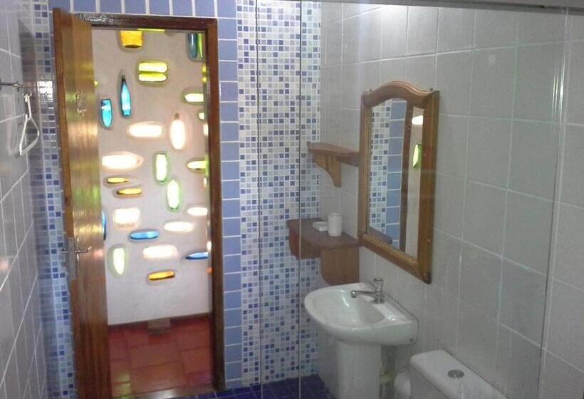 اتاق استاندارد سه تخته با بالکن, Pousada Agua Marinha