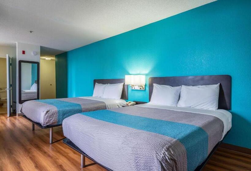 Четырехместный Номер Стандарт, Motel 6 Rocky Mount, Nc
